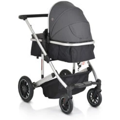 Cangaroo Thira Grey 3-in-1 Combi Kinderwagen Incl. Autostoel -Dirkje || Jollein || bébé-jou Verkoopwinkel cangaroo thira grey 3 in 1 combi kinderwagen 5