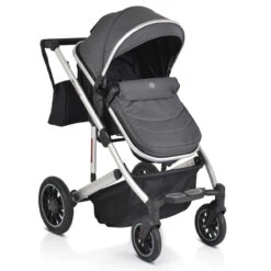 Cangaroo Thira Grey 3-in-1 Combi Kinderwagen Incl. Autostoel -Dirkje || Jollein || bébé-jou Verkoopwinkel cangaroo thira grey 3 in 1 combi kinderwagen 7