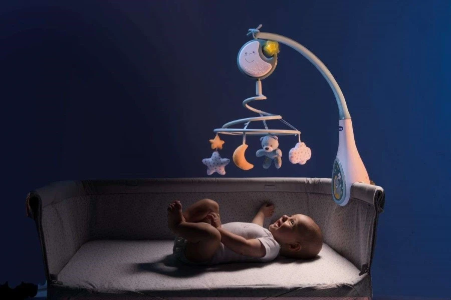 Chicco Next2Me Dreams Blue Muziekmobiel C07627.20 5 Chicco Next2Me Dreams Blue Muziekmobiel C07627.20 - Afbeelding 3