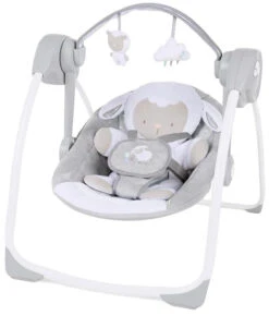Bright Starts Ingenuity Comfort2Go Portable Swing Cuddle Lamb Babyschommel K12184