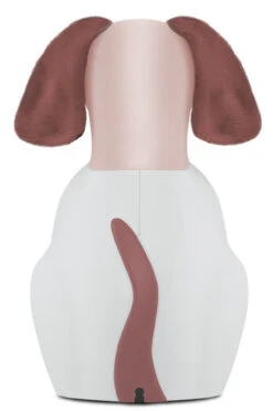 Zazu Davy The Dog Roze Slaaptrainer En Kinderwekker ZA-DAVY-03 -Dirkje || Jollein || bébé-jou Verkoopwinkel davy the dog roze achterkant