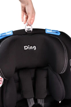 Ding Cruz Black 360° Isofix Autostoel 0-36kg DI-101919 -Dirkje || Jollein || bébé-jou Verkoopwinkel di 101919 ding cruz black handle 1