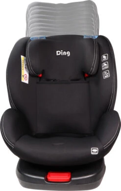 Ding Cruz Black 360° Isofix Autostoel 0-36kg DI-101919 -Dirkje || Jollein || bébé-jou Verkoopwinkel di 101919 ding cruz black positions 1