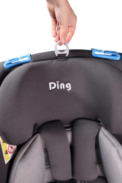 Ding Cruz Dark Grey 360° Isofix Autostoel 0-36kg DI-101920 -Dirkje || Jollein || bébé-jou Verkoopwinkel di 101920 ding cruz dark grey handle