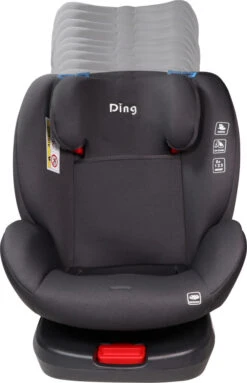 Ding Cruz Dark Grey 360° Isofix Autostoel 0-36kg DI-101920 -Dirkje || Jollein || bébé-jou Verkoopwinkel di 101920 ding cruz dark grey positions