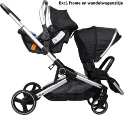 Ding Amigo Black/Silver 0-13kg Autostoel DI-191708 -Dirkje || Jollein || bébé-jou Verkoopwinkel ding amigo black silver 0 13kg autostoel di 191708 2