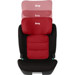Ding Aron Red I-Size Autostoel 15-36 Kg DI-111923 -Dirkje || Jollein || bébé-jou Verkoopwinkel ding aron red i size di 111923 11positions