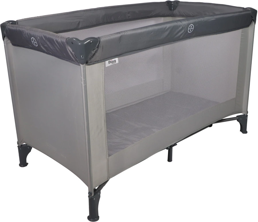 Ding Basic Grey Campingbedje 3 Ding Basic Grey Campingbedje