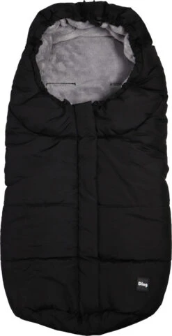 Ding Black Deluxe Universele Buggy/Wandelwagen Voetenzak DI-252424 -Dirkje || Jollein || bébé-jou Verkoopwinkel ding black deluxe universele kinderwagen voetenzak04