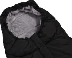 Ding Black Deluxe Universele Buggy/Wandelwagen Voetenzak DI-252424 -Dirkje || Jollein || bébé-jou Verkoopwinkel ding black deluxe universele kinderwagen voetenzak05