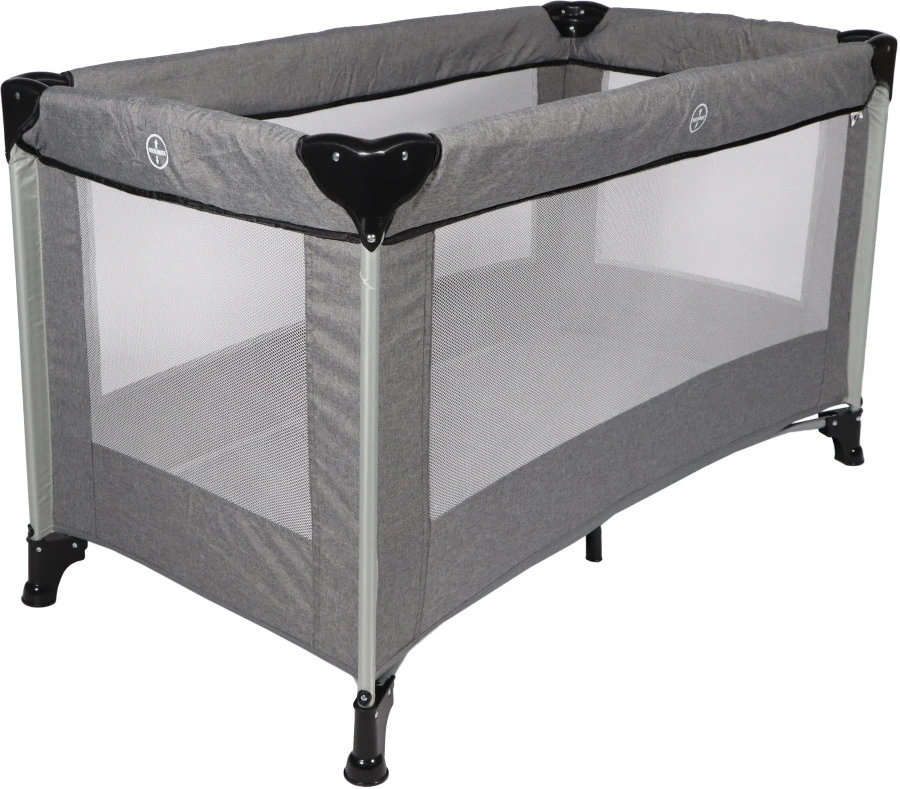 Ding Stripe Grey Melange Campingbed DI-271803 3 Ding Stripe Grey Melange Campingbed DI-271803