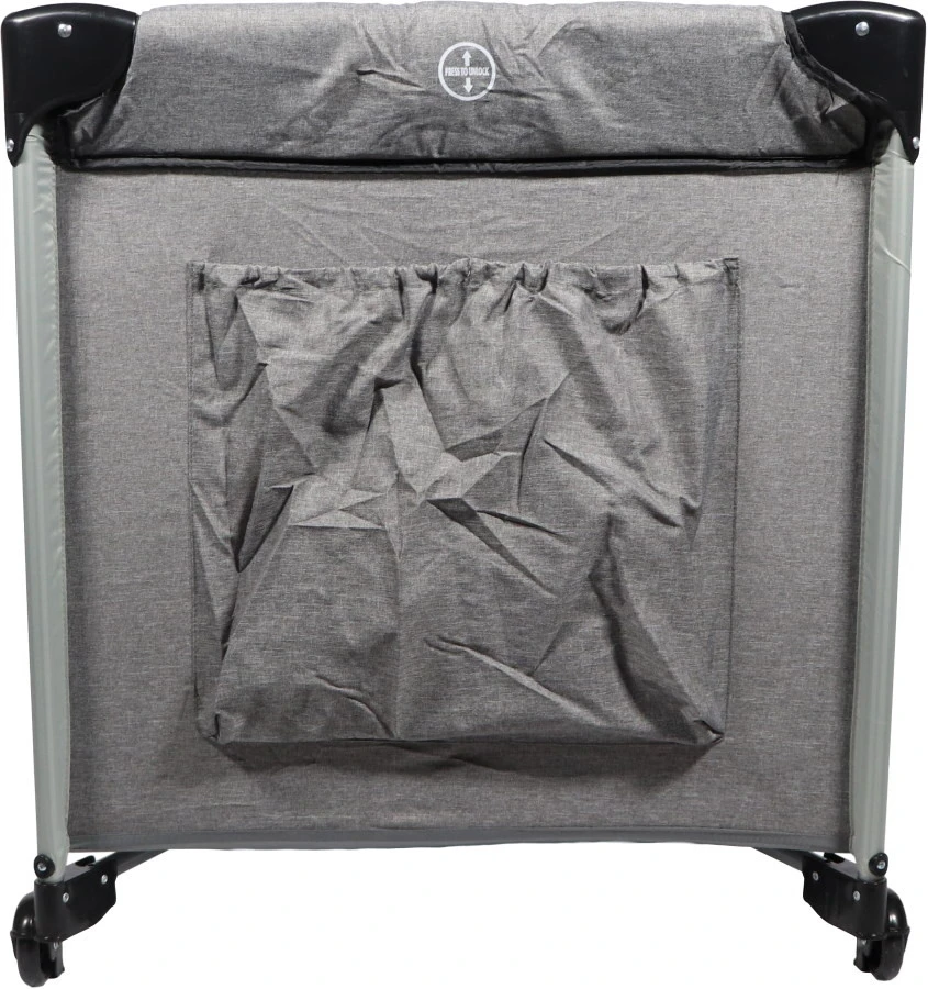 Ding Stripe Grey Melange Deluxe Campingbed DI-271804 6 Ding Stripe Grey Melange Deluxe Campingbed DI-271804 - Afbeelding 4