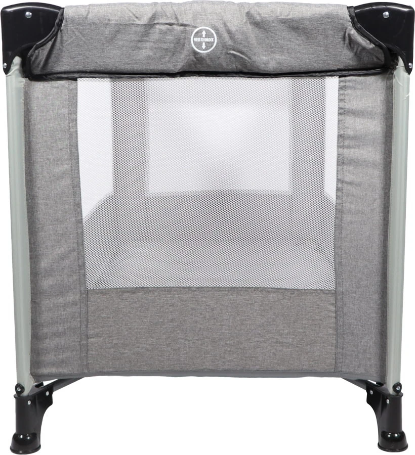 Ding Stripe Grey Melange Campingbed DI-271803 6 Ding Stripe Grey Melange Campingbed DI-271803 - Afbeelding 4