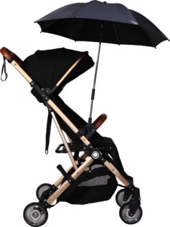 Ding Donkergrijs UV Buggy Parasol DI-252427 -Dirkje || Jollein || bébé-jou Verkoopwinkel ding donkergrijs uv buggy parasol di 252427 3 1