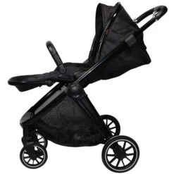 Ding Fenix Black/Black 3-in-1 Combi Kinderwagen Incl. Autostoel -Dirkje || Jollein || bébé-jou Verkoopwinkel ding fenix black kinderwagen5 1 1