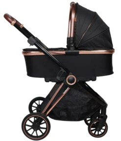 Ding Fenix Black/Rose 3-in-1 Combi Kinderwagen Incl. Autostoel 32 Ding Fenix Black/Rose 3-in-1 Combi Kinderwagen Incl. Autostoel -Dirkje || Jollein || bébé-jou Verkoopwinkel ding fenix rose kinderwagen11 1