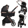 Ding Fenix Black/Rose 3-in-1 Combi Kinderwagen Incl. Autostoel -Dirkje || Jollein || bébé-jou Verkoopwinkel ding fenix rose kinderwagen15