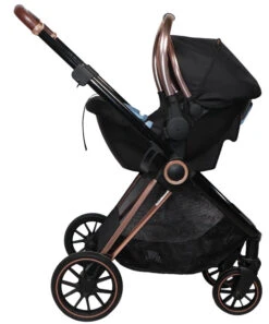 Ding Fenix Black/Rose 3-in-1 Combi Kinderwagen Incl. Autostoel 37 Ding Fenix Black/Rose 3-in-1 Combi Kinderwagen Incl. Autostoel -Dirkje || Jollein || bébé-jou Verkoopwinkel ding fenix rose kinderwagen20