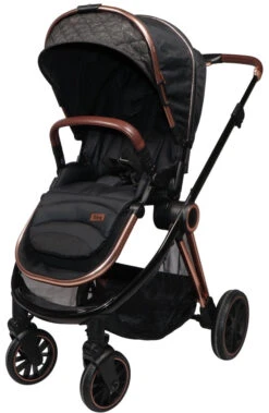 Ding Fenix Black/Rose 3-in-1 Combi Kinderwagen Incl. Autostoel 24 Ding Fenix Black/Rose 3-in-1 Combi Kinderwagen Incl. Autostoel -Dirkje || Jollein || bébé-jou Verkoopwinkel ding fenix rose kinderwagen2 1