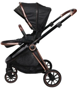 Ding Fenix Black/Rose Kinderwagen DI-191702 -Dirkje || Jollein || bébé-jou Verkoopwinkel ding fenix rose kinderwagen4