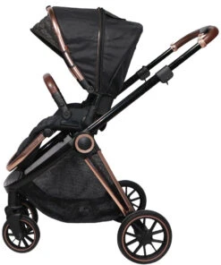 Ding Fenix Black/Rose 3-in-1 Combi Kinderwagen Incl. Autostoel 28 Ding Fenix Black/Rose 3-in-1 Combi Kinderwagen Incl. Autostoel -Dirkje || Jollein || bébé-jou Verkoopwinkel ding fenix rose kinderwagen6 1