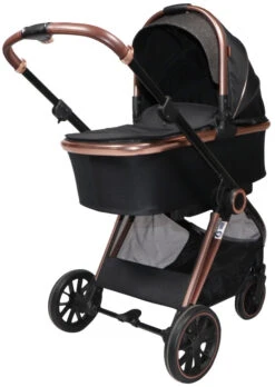 Ding Fenix Black/Rose Kinderwagen DI-191702 -Dirkje || Jollein || bébé-jou Verkoopwinkel ding fenix rose kinderwagen8