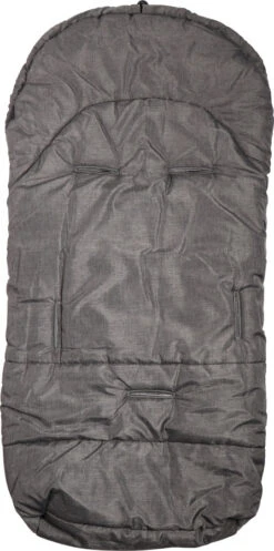 Ding Grey Deluxe Universele Buggy/Wandelwagen Voetenzak DI-252425 -Dirkje || Jollein || bébé-jou Verkoopwinkel ding grey deluxe universele kinderwagen voetenzak03