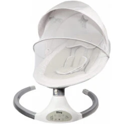 Ding Hugg Silver/White Swing Babyschommel DI-939586 -Dirkje || Jollein || bébé-jou Verkoopwinkel ding hugg silver.white swing babyschommel 5