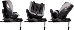 Ding Troy Black/Grey 360° I-Size Autostoel 0-36 Kg DI-101923 -Dirkje || Jollein || bébé-jou Verkoopwinkel ding troy black grey 40 130 cm i size car seat 03