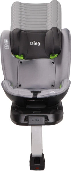 Ding Troy Black/Grey 360° I-Size Autostoel 0-36 Kg DI-101923 -Dirkje || Jollein || bébé-jou Verkoopwinkel ding troy black grey 40 130 cm i size car seat 06