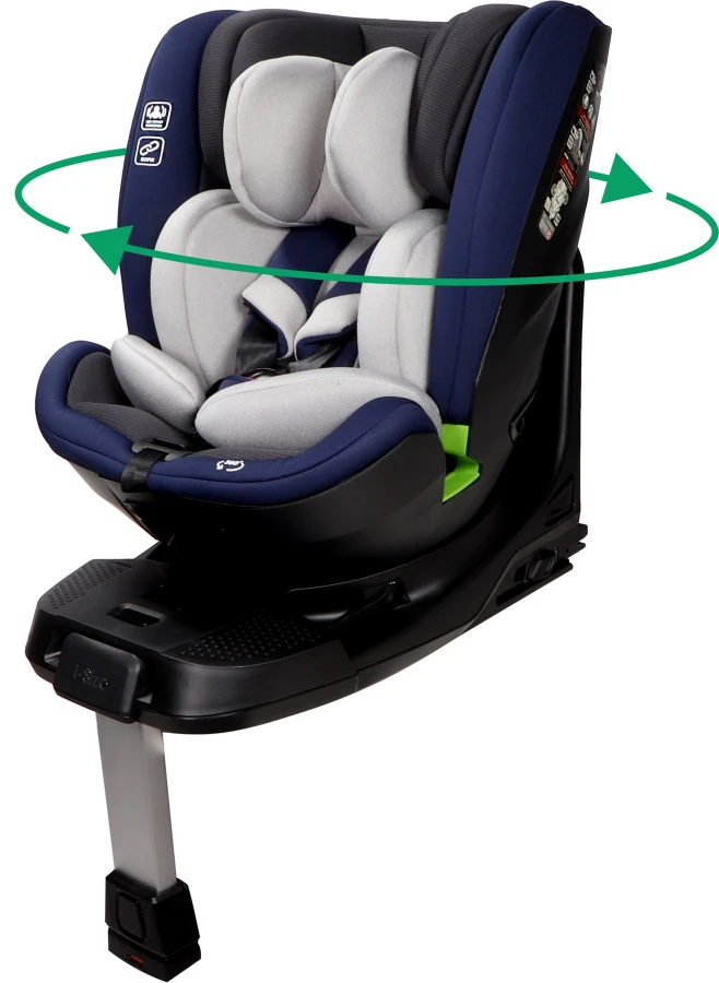 Ding Troy Navy 360° I-Size Autostoel 0-36 Kg DI-101925 3 Ding Troy Navy 360° I-Size Autostoel 0-36 Kg DI-101925