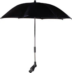 Ding Zwart UV Buggy Parasol DI-252421 -Dirkje || Jollein || bébé-jou Verkoopwinkel ding zwart uv buggy parasol di 252421 2 1
