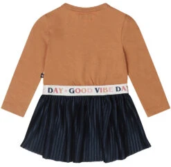 Dirkje Amazing Caramel Brown Maat 68 Jurkje S48364-35 W23 -Dirkje || Jollein || bébé-jou Verkoopwinkel dirkje amazing caramel brown jurkje s48364 35 w23 2 2