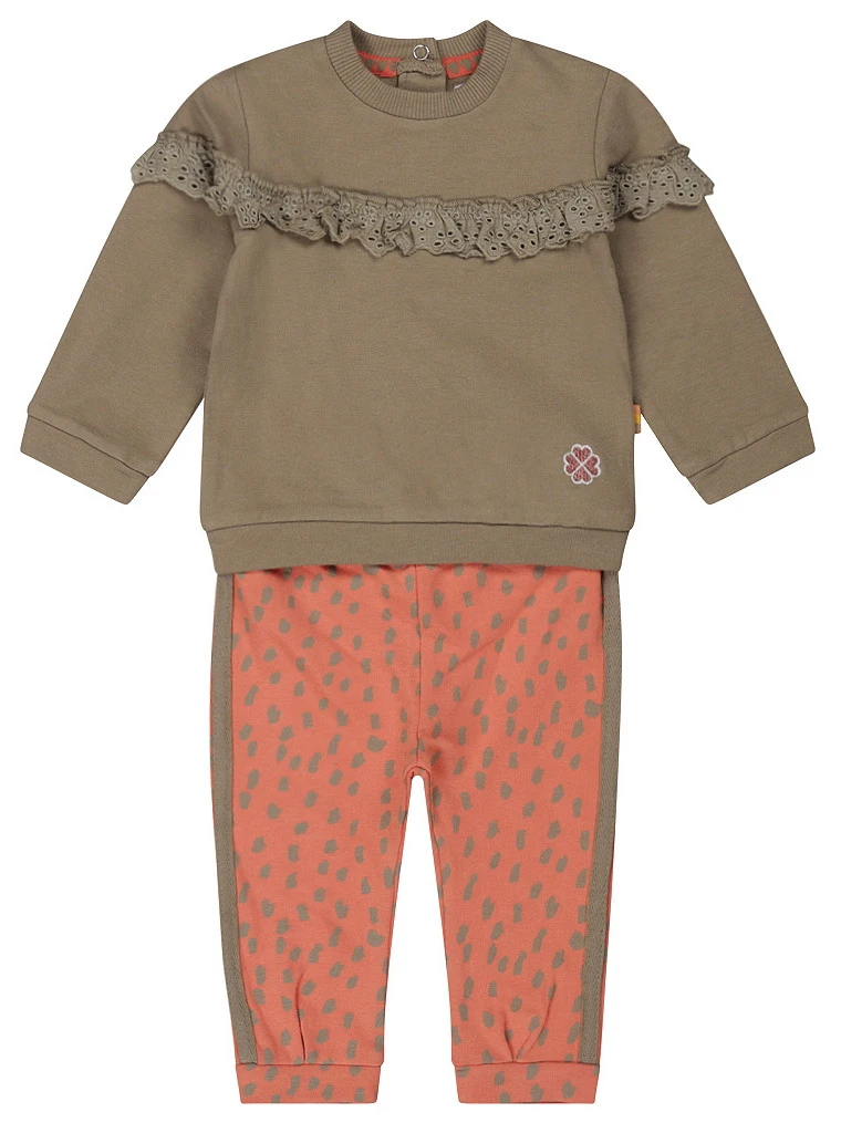 Dirkje Cute Dusty Green Maat 68 2-delige Set S48386-31 W23 3 Dirkje Cute Dusty Green Maat 68 2-delige Set S48386-31 W23