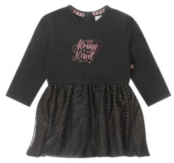 Dirkje You Go Girl Dark Grey Maat 56 Jurkje S48492-35 W23