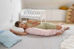 Doomoo Buddy Misty Pink Voedingskussen B61 -Dirkje || Jollein || bébé-jou Verkoopwinkel doomoo buddy misty pink voedingskussen b61 2