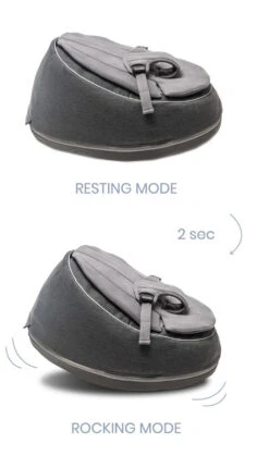 Doomoo Seat'n Swing Blauw Zitzak 04 -Dirkje || Jollein || bébé-jou Verkoopwinkel doomoo rockingmode 2