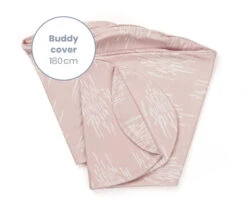 Doomoo Buddy Misty Pink Voedingskussenhoes BC B61 -Dirkje || Jollein || bébé-jou Verkoopwinkel doomoo webshops bcb61 buddy cover misty pink