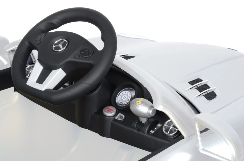 Eco Toys Mercedes SLS Wit Elektrische Kinderauto CLB-681r 6 Eco Toys Mercedes SLS Wit Elektrische Kinderauto CLB-681r - Afbeelding 4