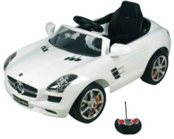 Eco Toys Mercedes SLS Wit Elektrische Kinderauto CLB-681r 10 Eco Toys Mercedes SLS Wit Elektrische Kinderauto CLB-681r -Dirkje || Jollein || bébé-jou Verkoopwinkel eco toys elektrische auto wit mercedes