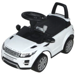 Eco Toys Range Rover Wit Loopauto CLB-348b -Dirkje || Jollein || bébé-jou Verkoopwinkel eco toys land rover wit loopauto