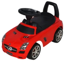 Eco Toys Mercedes SLS Rood Loopauto CLB-332 -Dirkje || Jollein || bébé-jou Verkoopwinkel eco toys mercedes benz rood loopauto