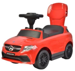 Eco Toys Mercedes Rood 3-in-1 Loopauto 3288 -Dirkje || Jollein || bébé-jou Verkoopwinkel eco toyrs mercedes loopauto red 3