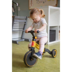 Eco Toys Geel 4-in-1 Loopfiets HC492494 -Dirkje || Jollein || bébé-jou Verkoopwinkel eco toys geel 4 in 1 loopfiets hc492494 03 1