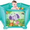 Eco Toys Jungle Turquoise Box En Ballenbak CH51012D -Dirkje || Jollein || bébé-jou Verkoopwinkel eco toys jungle turquoise box en ballenbak ch51012d