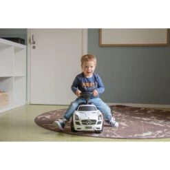 Eco Toys Mercedes SLS Wit Loopauto CLB-332 -Dirkje || Jollein || bébé-jou Verkoopwinkel eco toys mercedes sls wit loopauto clb 332 01