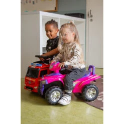 Eco Toys Quad Red Loopauto 551 -Dirkje || Jollein || bébé-jou Verkoopwinkel eco toys quad pink loopauto 551 03