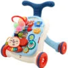 Eco Toys Study Desk Walker Blue Loopwagen HC505277 -Dirkje || Jollein || bébé-jou Verkoopwinkel eco toys study desk walker blue loopwagen hc505277