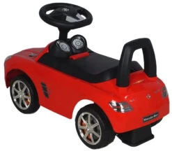 Eco Toys Mercedes SLS Rood Loopauto CLB-332 -Dirkje || Jollein || bébé-jou Verkoopwinkel ecotoys mercedes loopauto rood