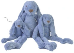 Happy Horse Rabbit Richie Donkerblauw 28 Cm No. 1 Knuffel 132104 -Dirkje || Jollein || bébé-jou Verkoopwinkel happy horse rabbit richie donkerblauw 28 cm knuffel
